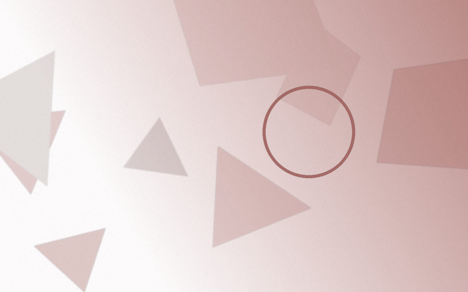 Abstract brand-toned composition representing a systems implementation project